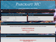 Tablet Screenshot of parcraftmc.com